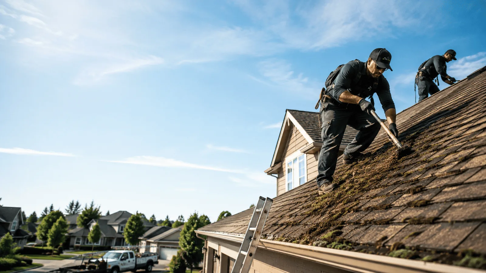 Roof Moss Removal in Avoca, IN near me